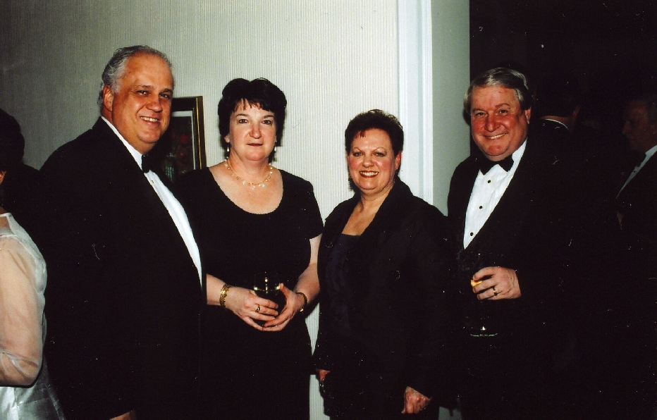 David and Janet Wallace at the Ambassador’s Residence